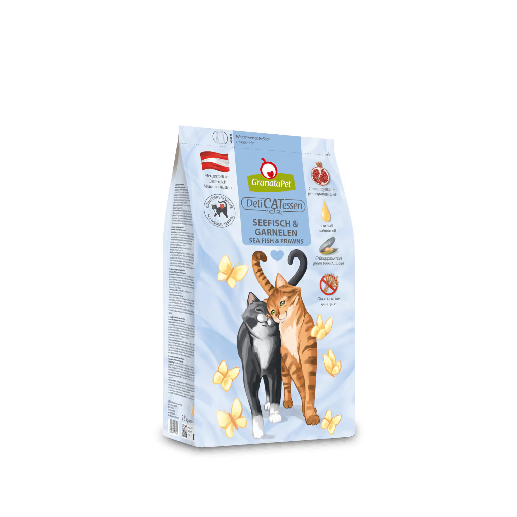 Trockenfutter für Katzen 1.8Kg